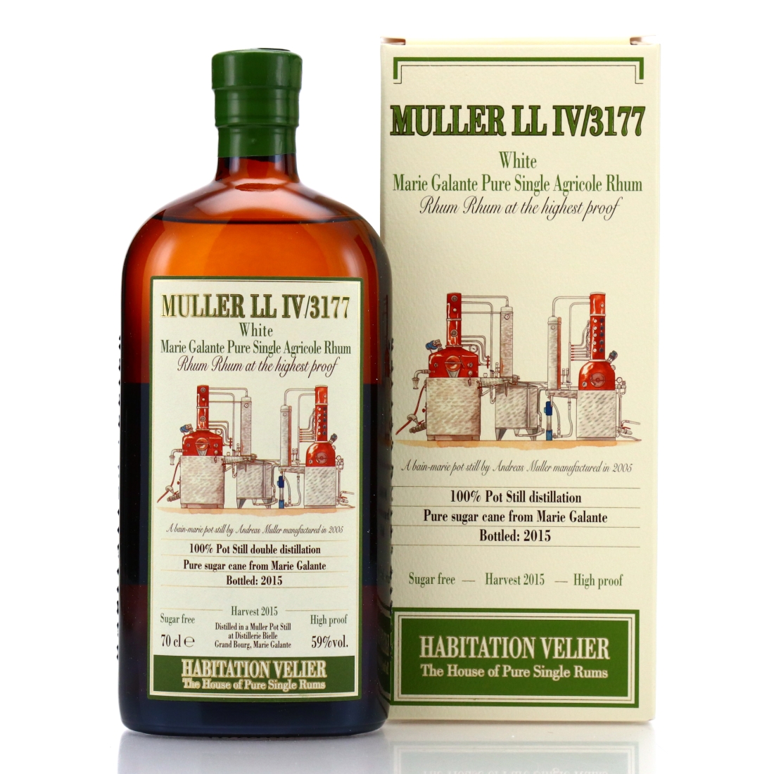 Muller LL IV/3177 Habitation Velier White Rum 2015