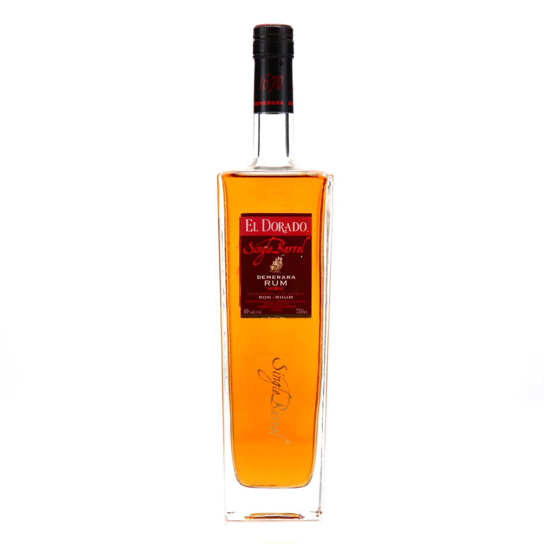 Uitvlugt ICBU El Dorado Single Barrel 75cl / US Import
