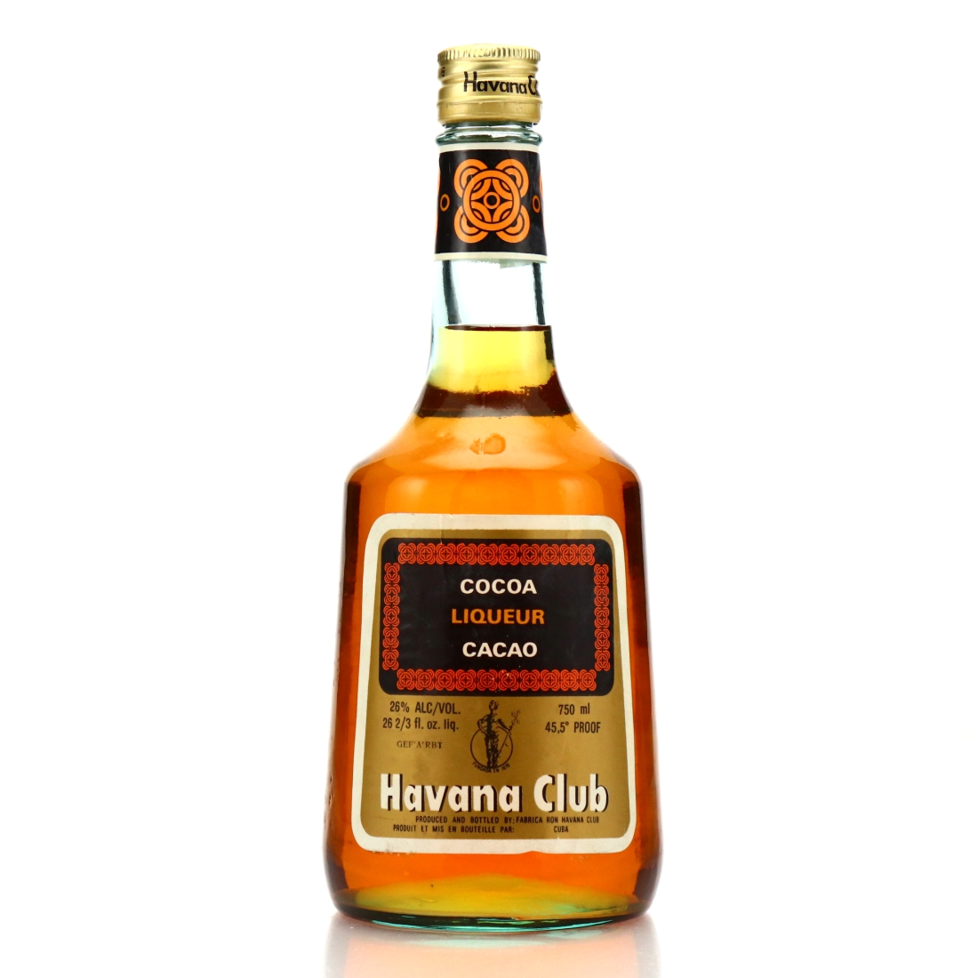 Havana Club Cocoa Liqueur 1970s