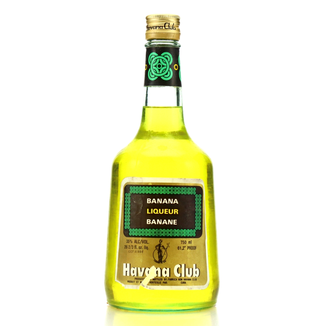 Havana Club Banana Liqueur 1970s