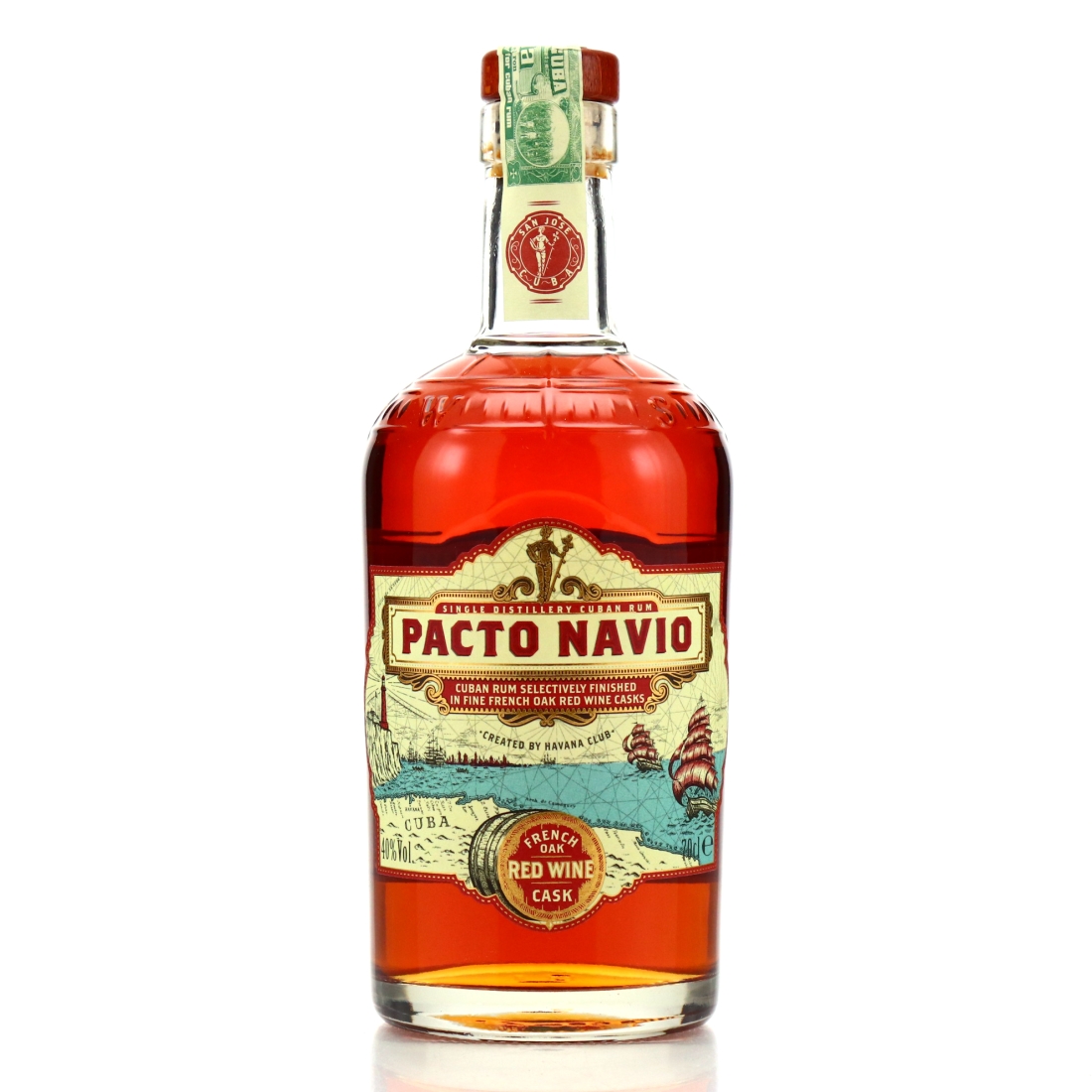 Havana Club Pacto Navio Red Wine Cask