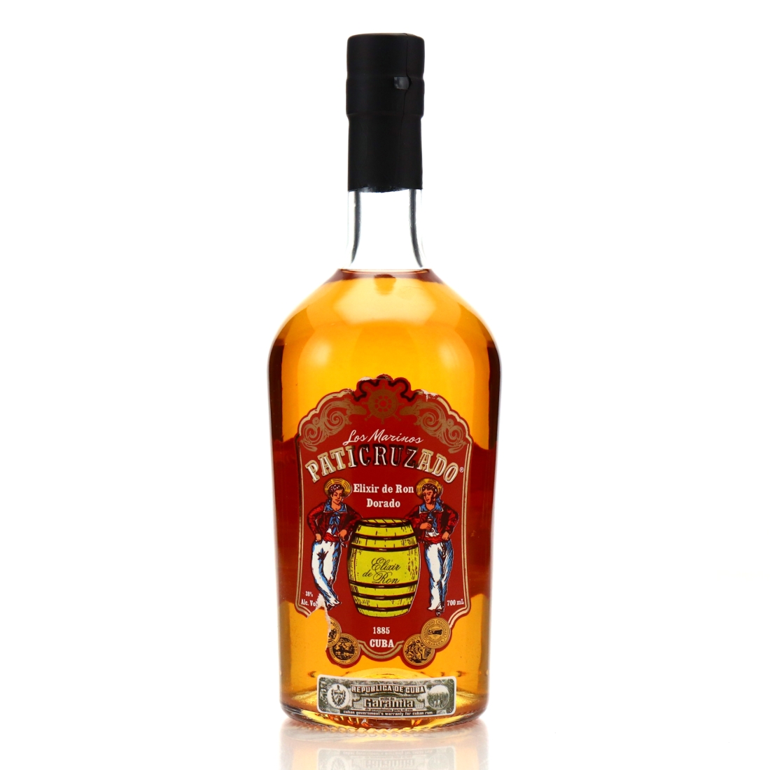 Image for Ron Palmas Los Marinos Paticru Zado Elixir de Ron Dorado