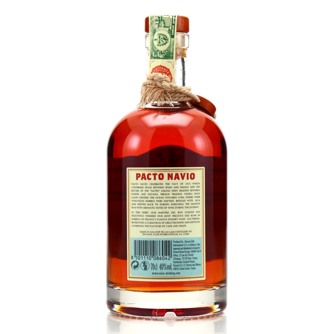 Image for Havana Club Pacto Navio Wine Cask