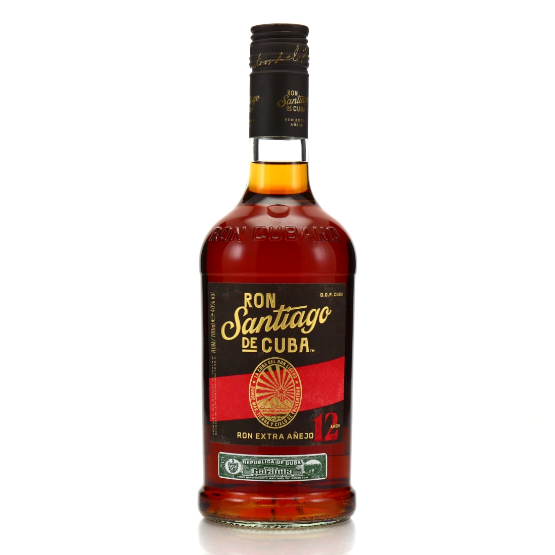 Ron Santiago De Cuba 12 Year Old Ron Extra Anejo