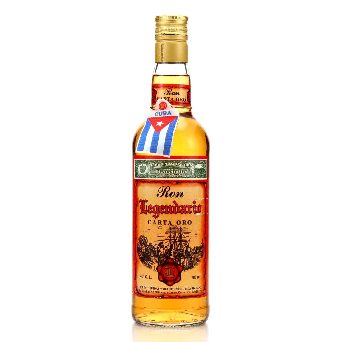 Legendario Carta Oro