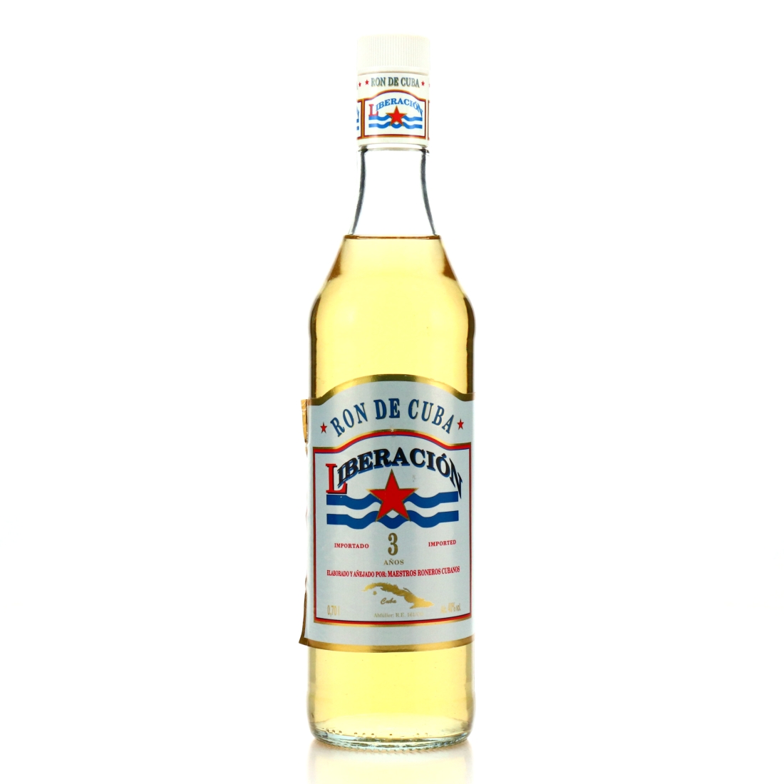 Ron De Cuba 3 Years Old Liberacion Cuban Rum