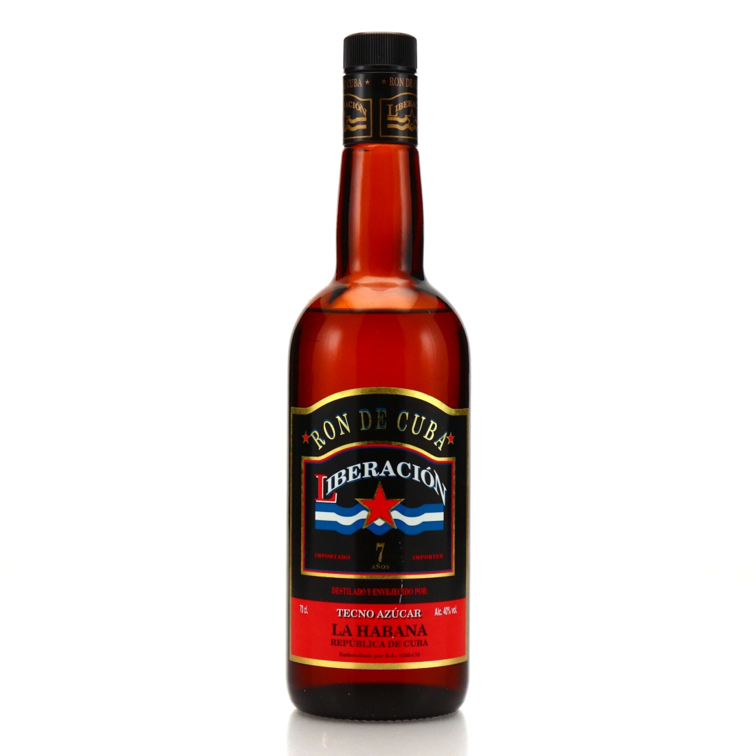 Ron De Cuba 7 Years Old Liberacion Cuban Rum