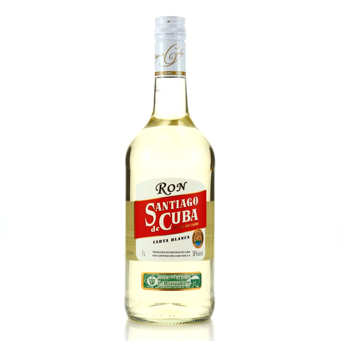 Santiago de Cuba Carta Blanca 1 Litre