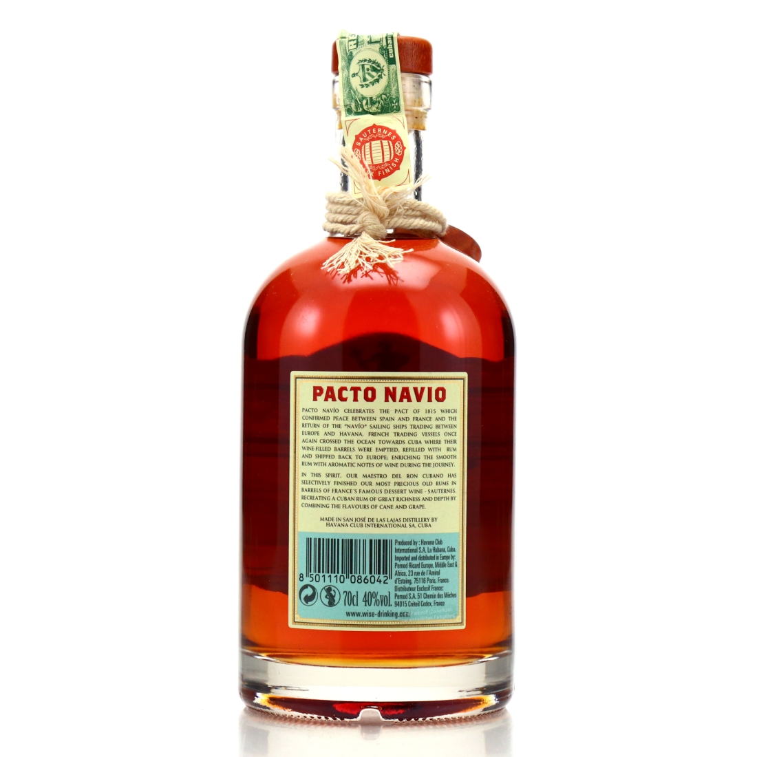 Image for Havana Club Pacto Navio Wine Cask