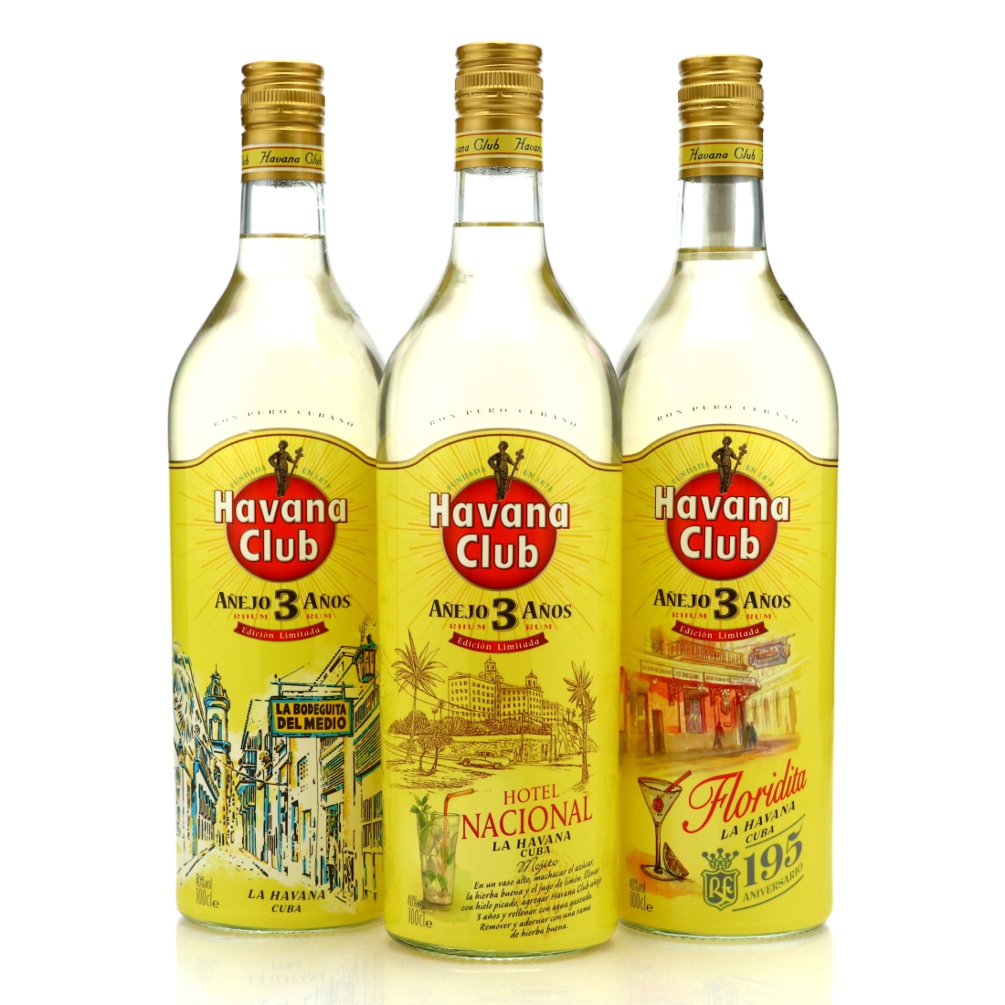 Havana Club 3 Year Old Limited Edition 3 x 1 Litre