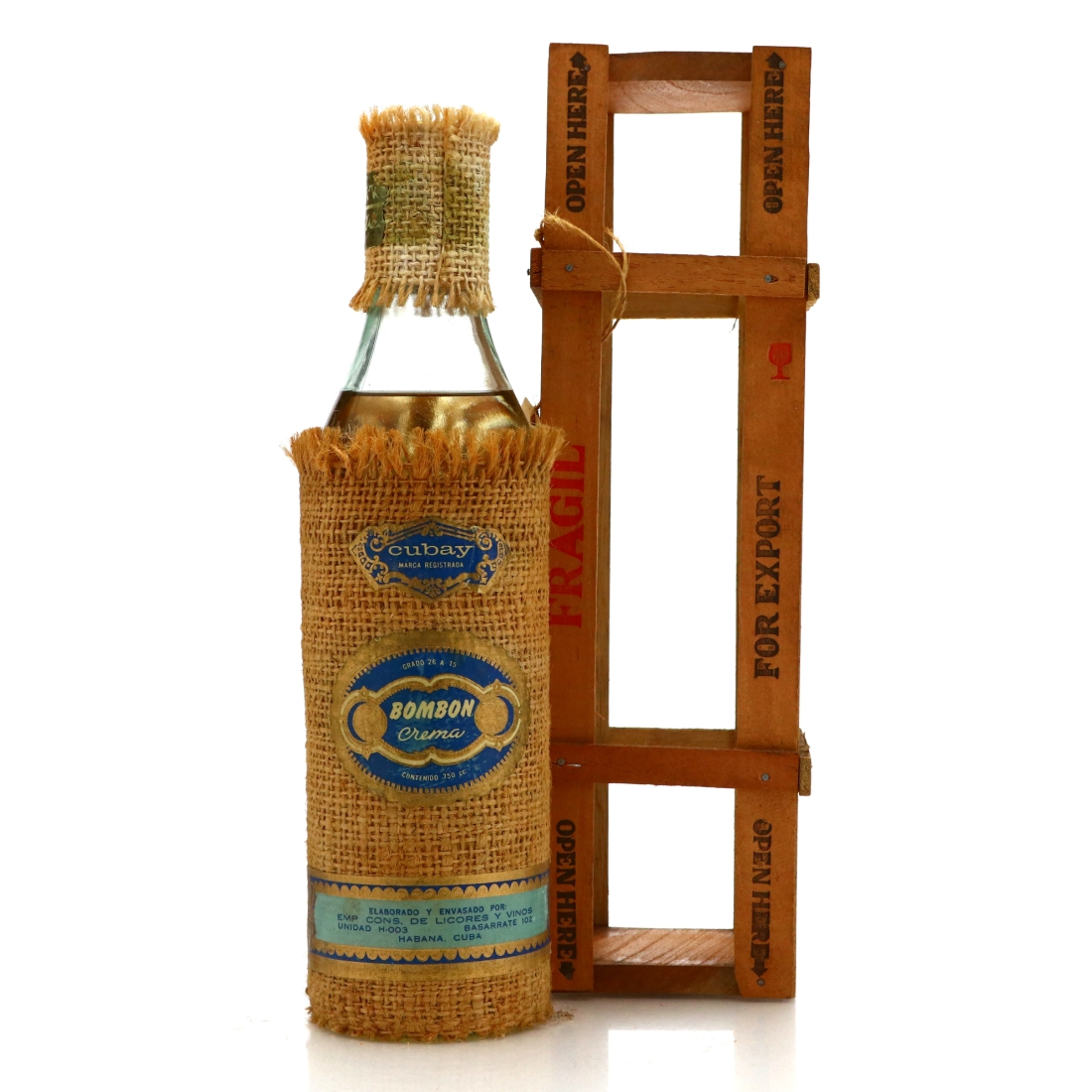Cubay Bombon Crema Licor
