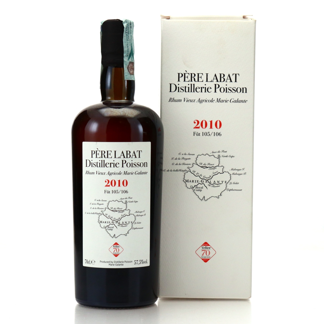 Poisson Pere Labat 2010 Velier Rhum Vieux / 70th Anniversary