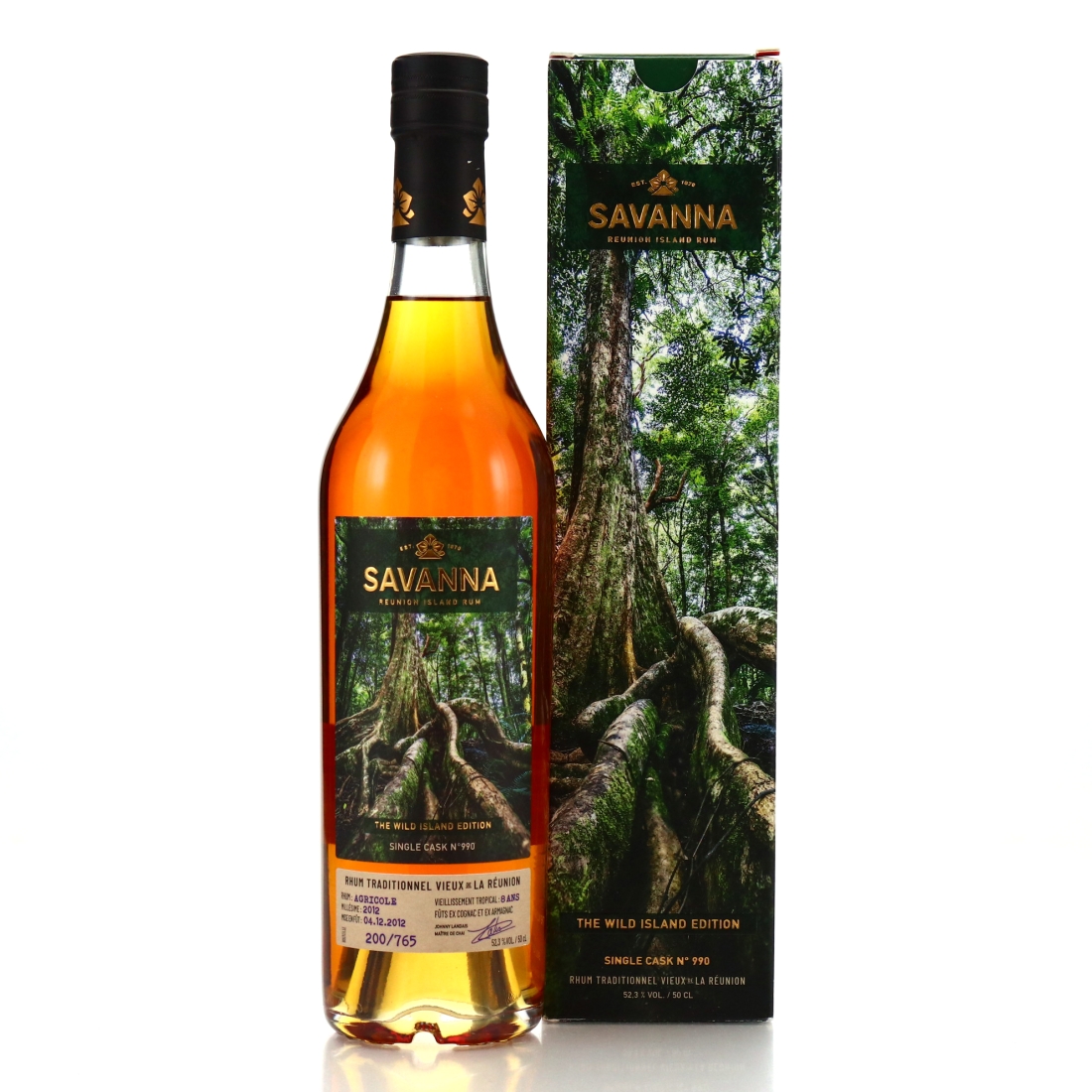 Savanna Traditionnel  2012 Single Cask 8 Year Old #990 50cl