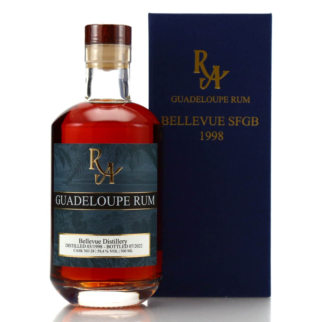 Bellevue 1998 Rum Artesanal 50cl