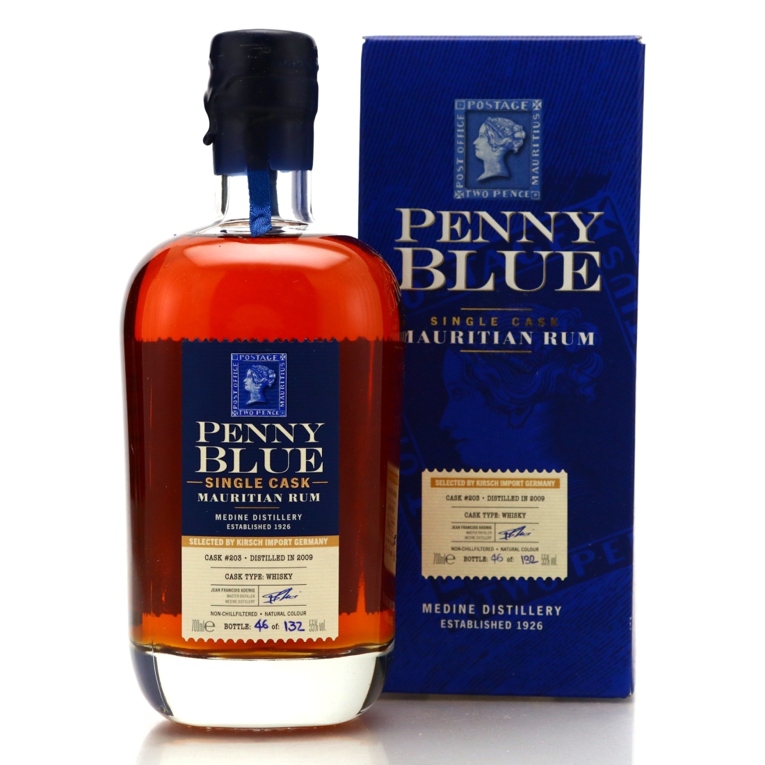 Medine 2009 Penny Blue Single Cask #203