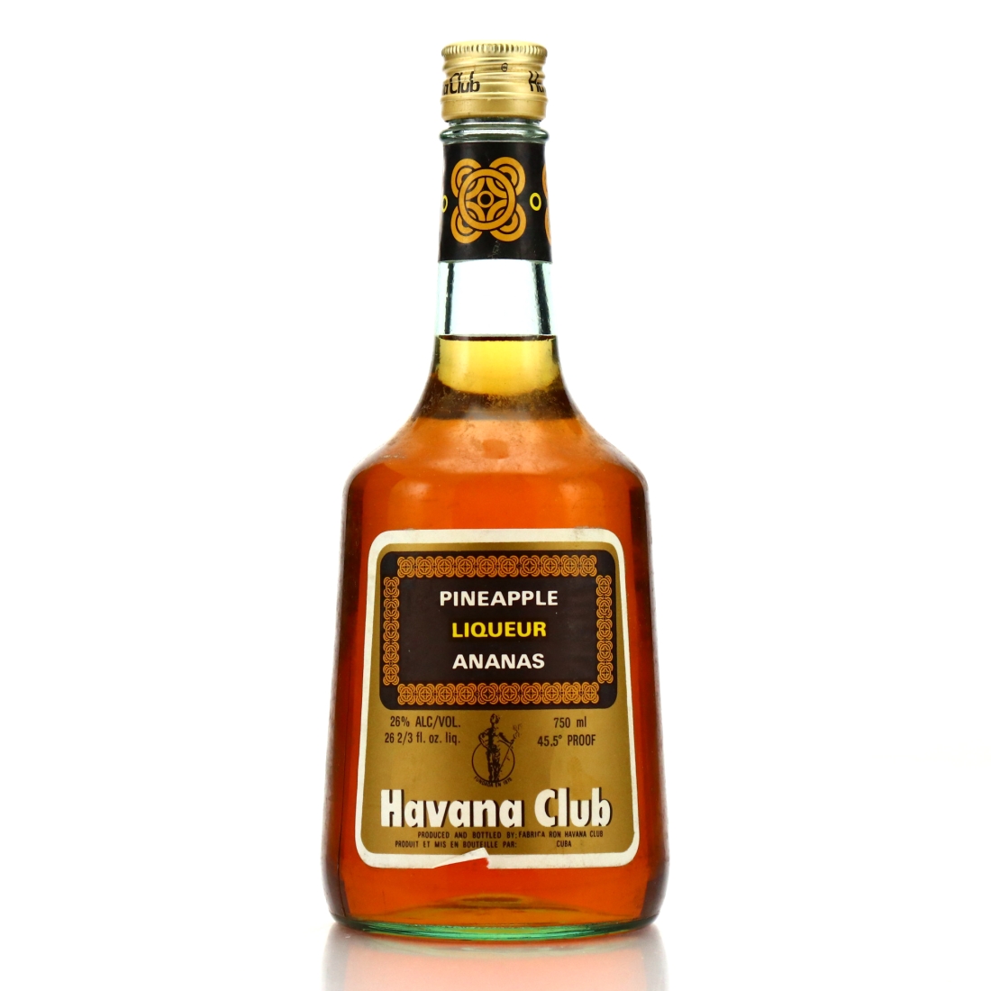 Havana Club Pineapple Liqueur 1970s