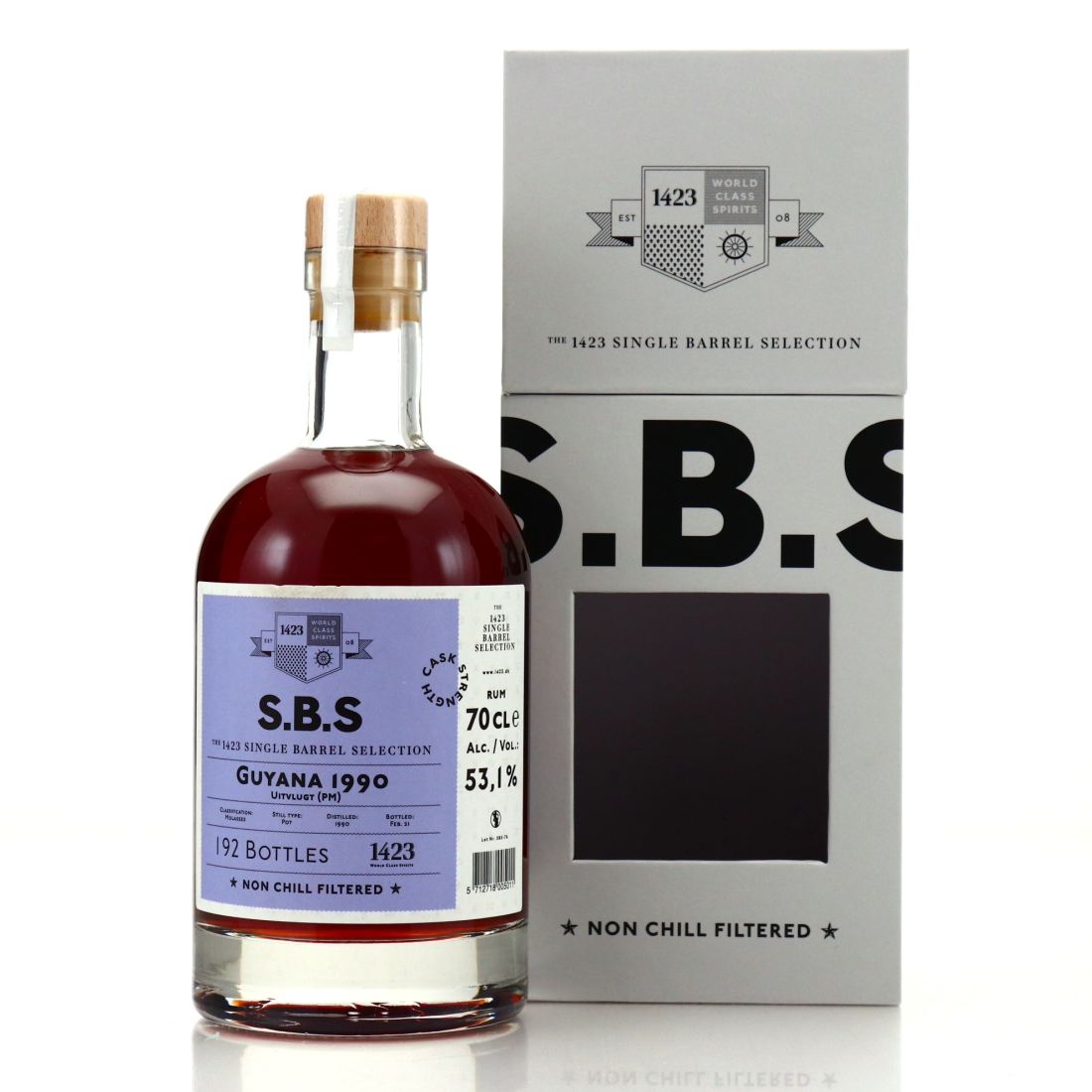 Port Mourant PM 1990 The 1423 SBS Cask Strength