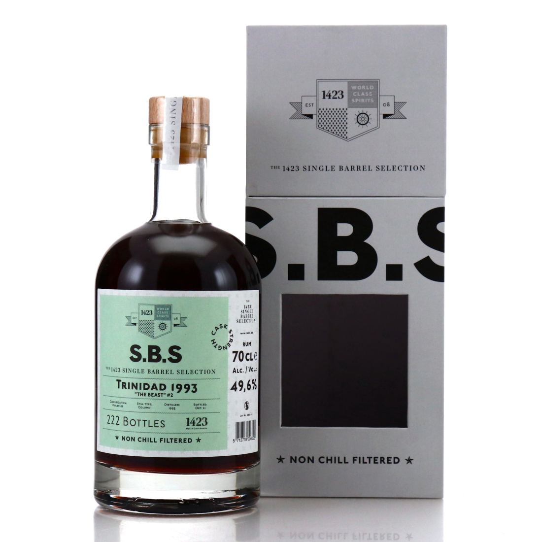 Caroni 1993 The 1423 SBS Cask Strength 'The Beast' #2