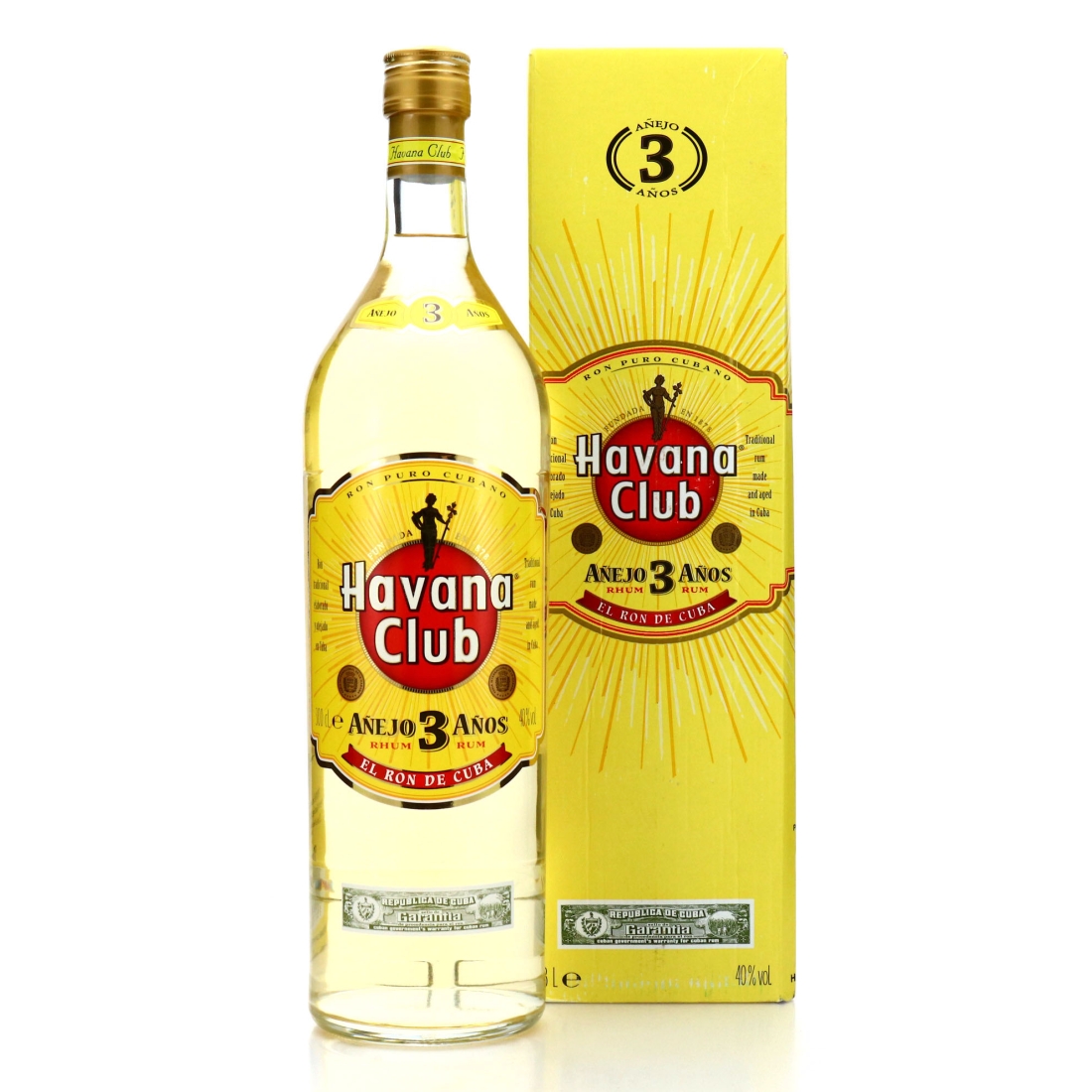 Havana Club Anejo 3 Year Old 3 Litre