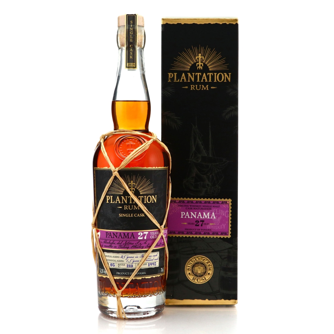 Alcoholes del Istmo 1992 Plantation 27 Year Old Single Cask #5 / ex-Teeling Whiskey Cask