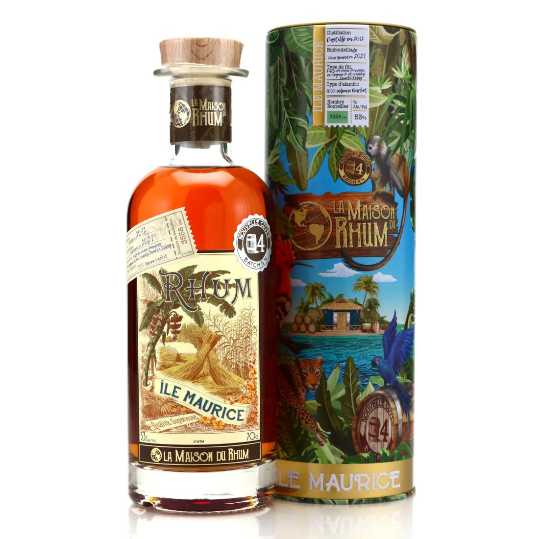 Chamarel 2012 La Maison du Rhum Batch No.4