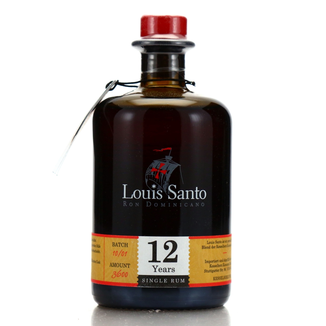 Louis Santo 12 Years Old Ron Dominicano Sherry Cask Finish 50cl