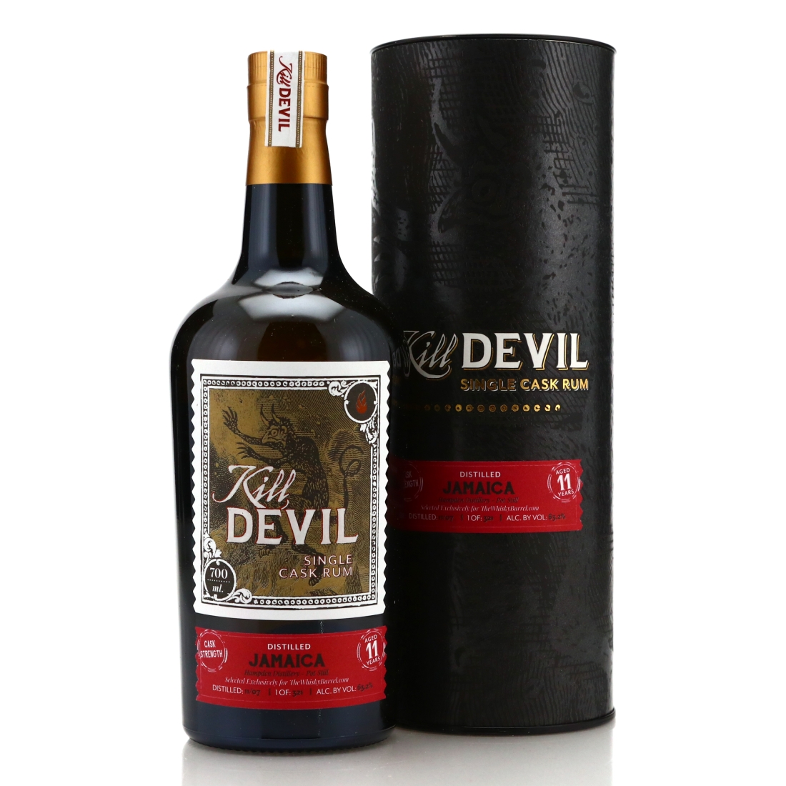 Hampden 2007 Kill Devil 11 Year Old Cask Strength / TWB