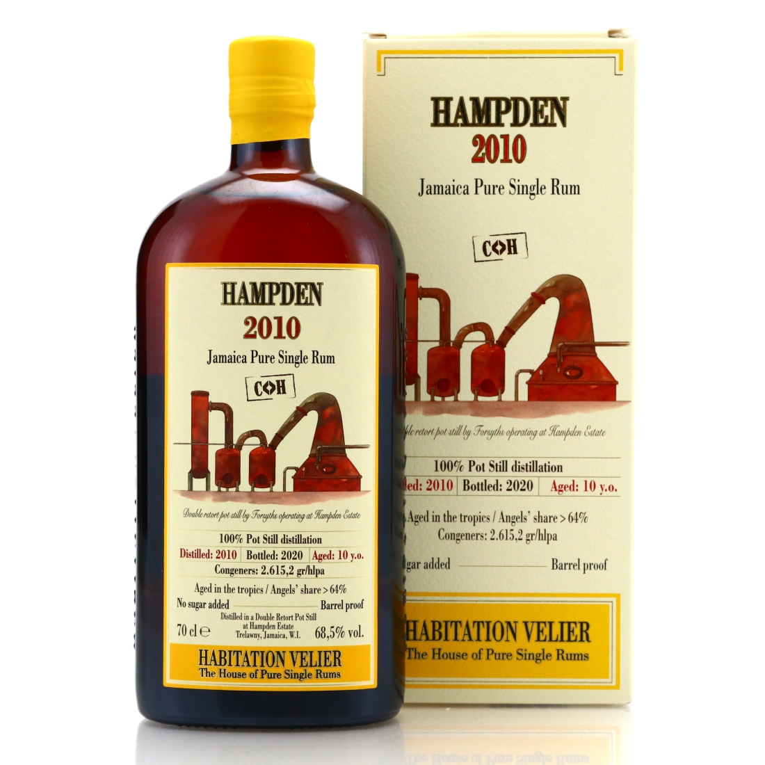 Hampden C<>H 2010 Habitation Velier 10 Year Old