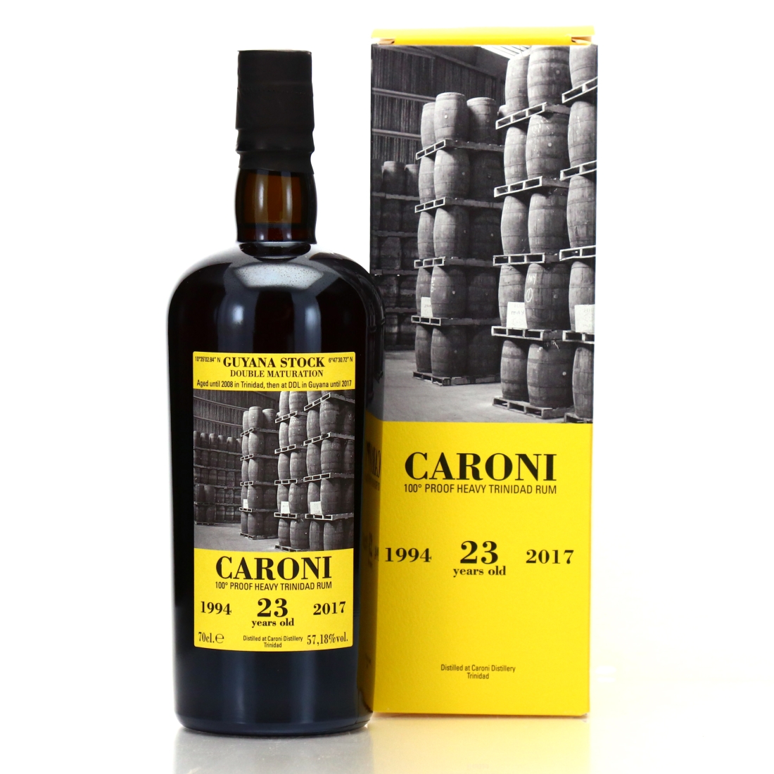Image for Caroni 1994 100° Proof 23 Year Old Heavy - Guyana Stock