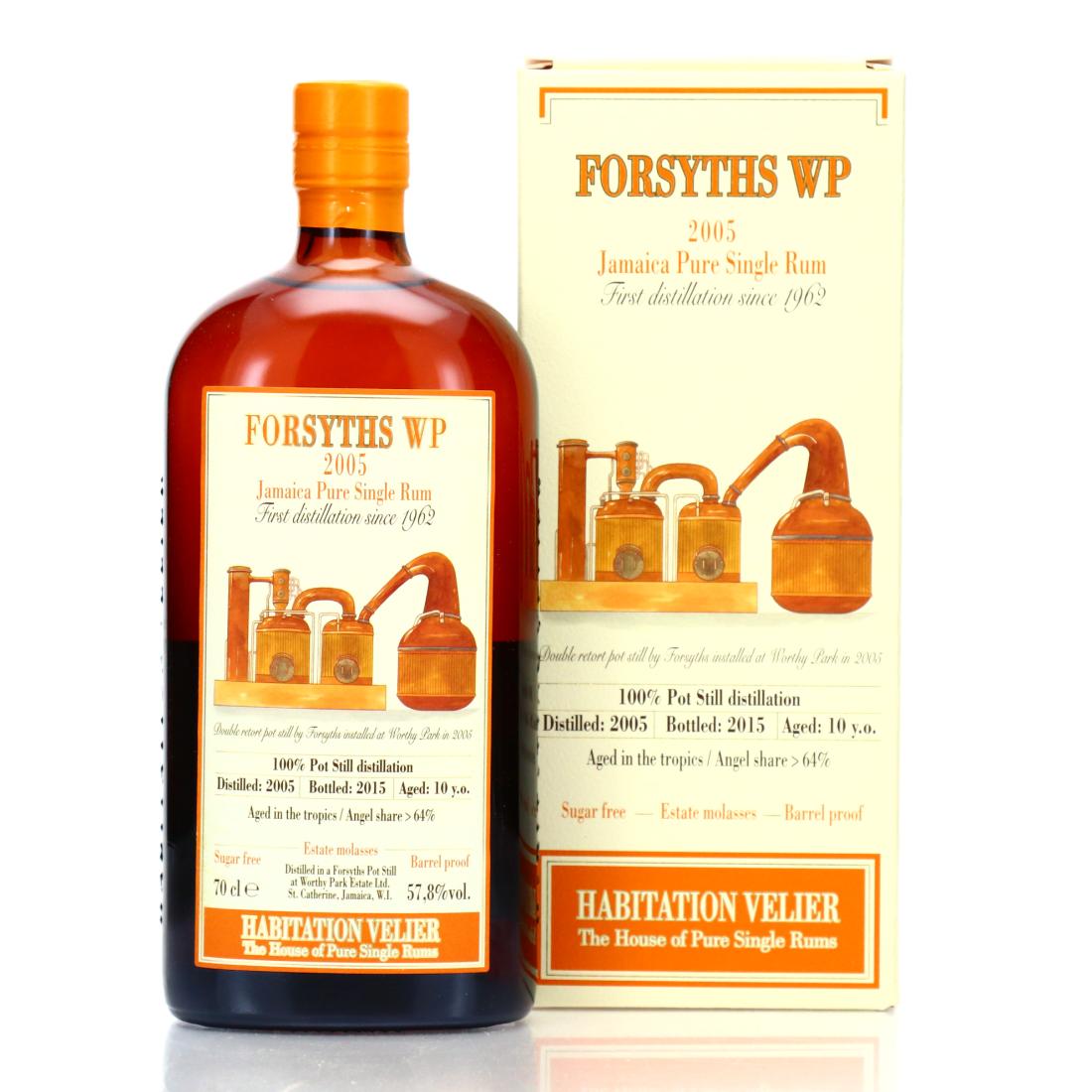 Image for Forsyths WP 2005 Habitation Velier 10 Year Old