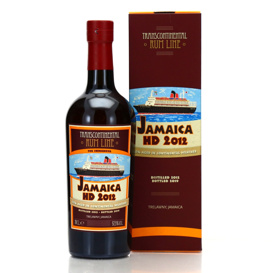 Hampden 2012 Transcontinental Rum Line #31 / Shinanoya