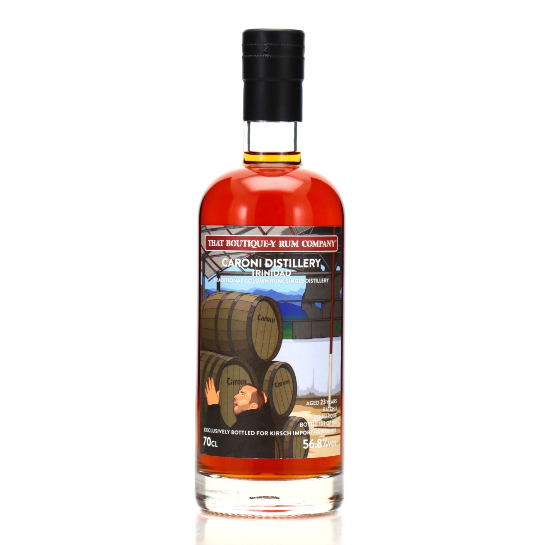 Caroni 23 Year Old That Boutique-y Rum Company Batch #3 / Kirsch