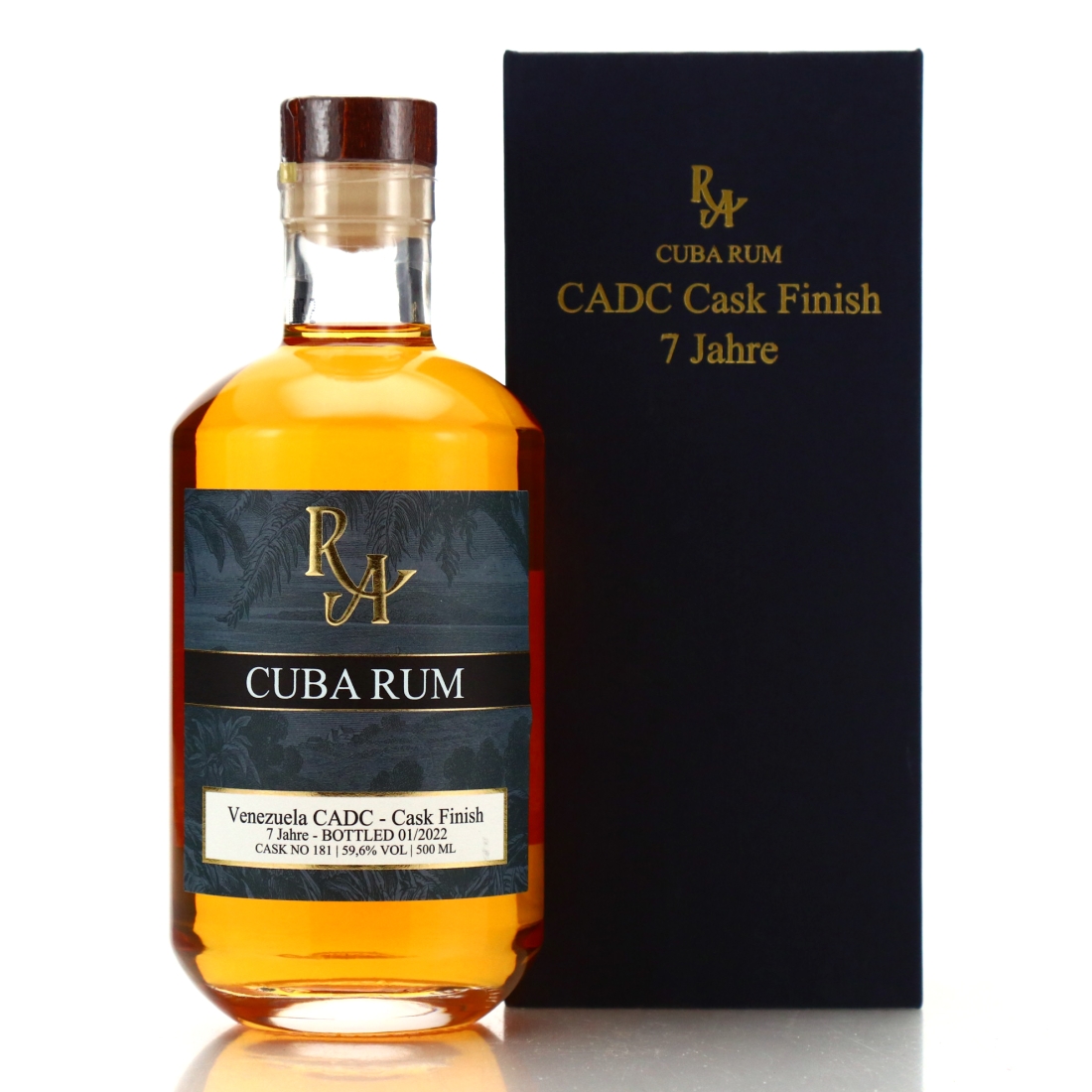 Cuban Rum 7 Years Old Rum Artesanal 50cl