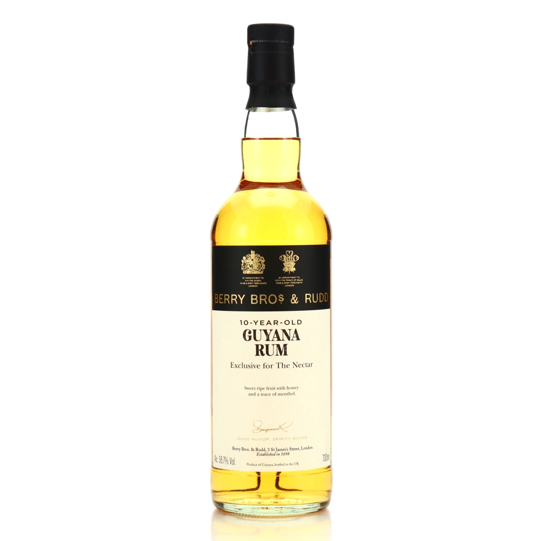 Guyana Rum 10 Year Old Berry Brothers and Rudd / The Nectar
