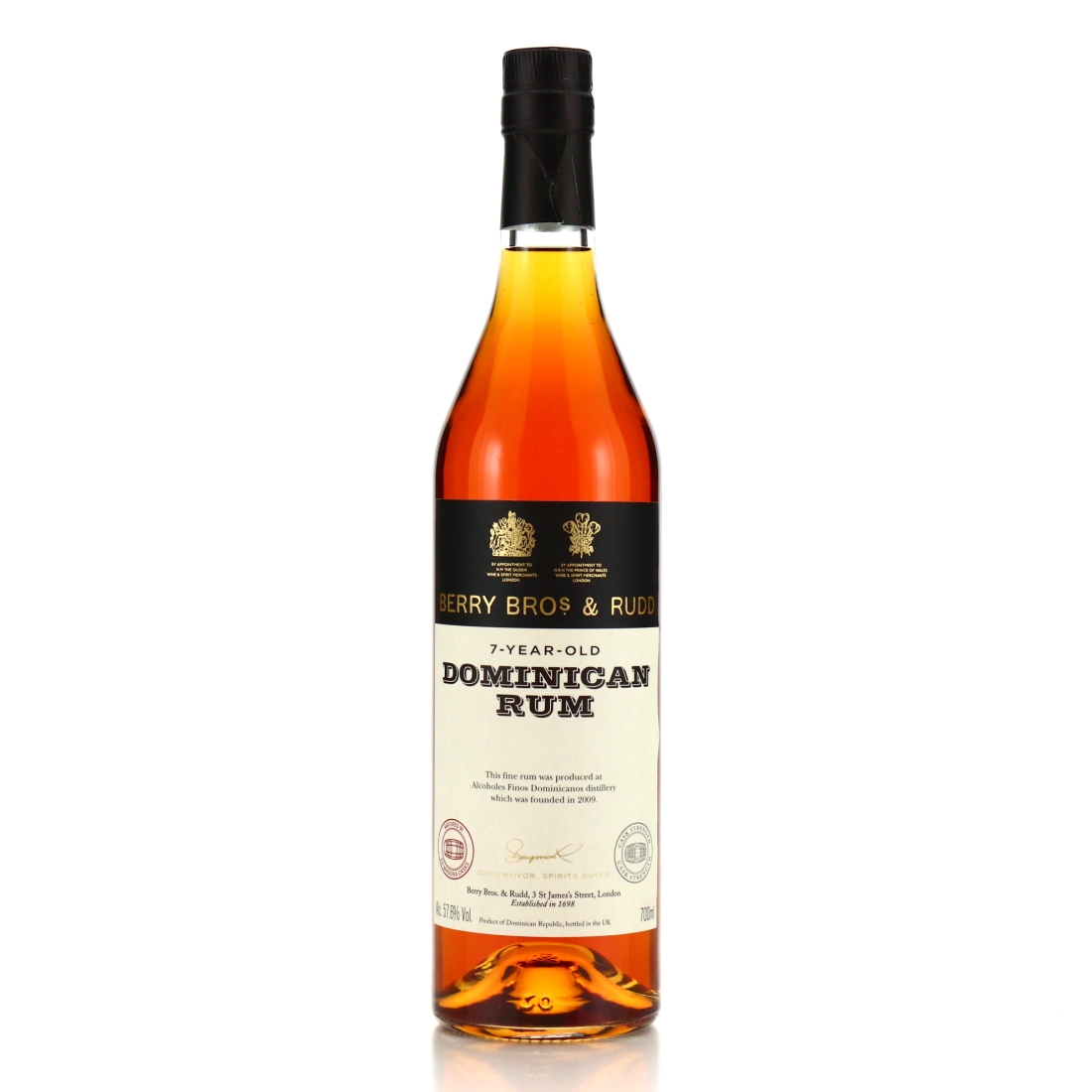Alcoholes Finos Dominicanos 7 Year Old Berry Brothers and Rudd