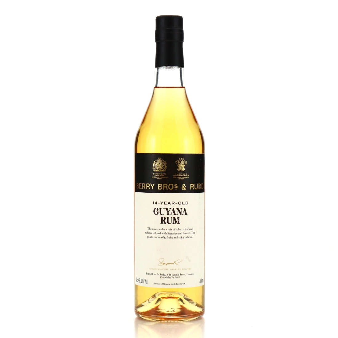 Guyana Rum 14 Year Old Berry Brothers and Rudd
