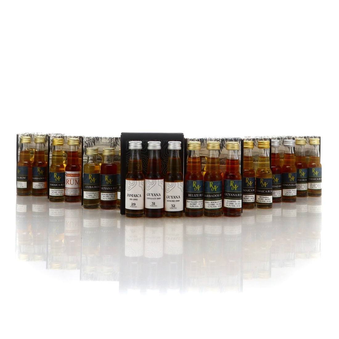 Rum Artesanal Miniature 21 x 2cl & Nobilis Rum Miniature 3 x 2cl