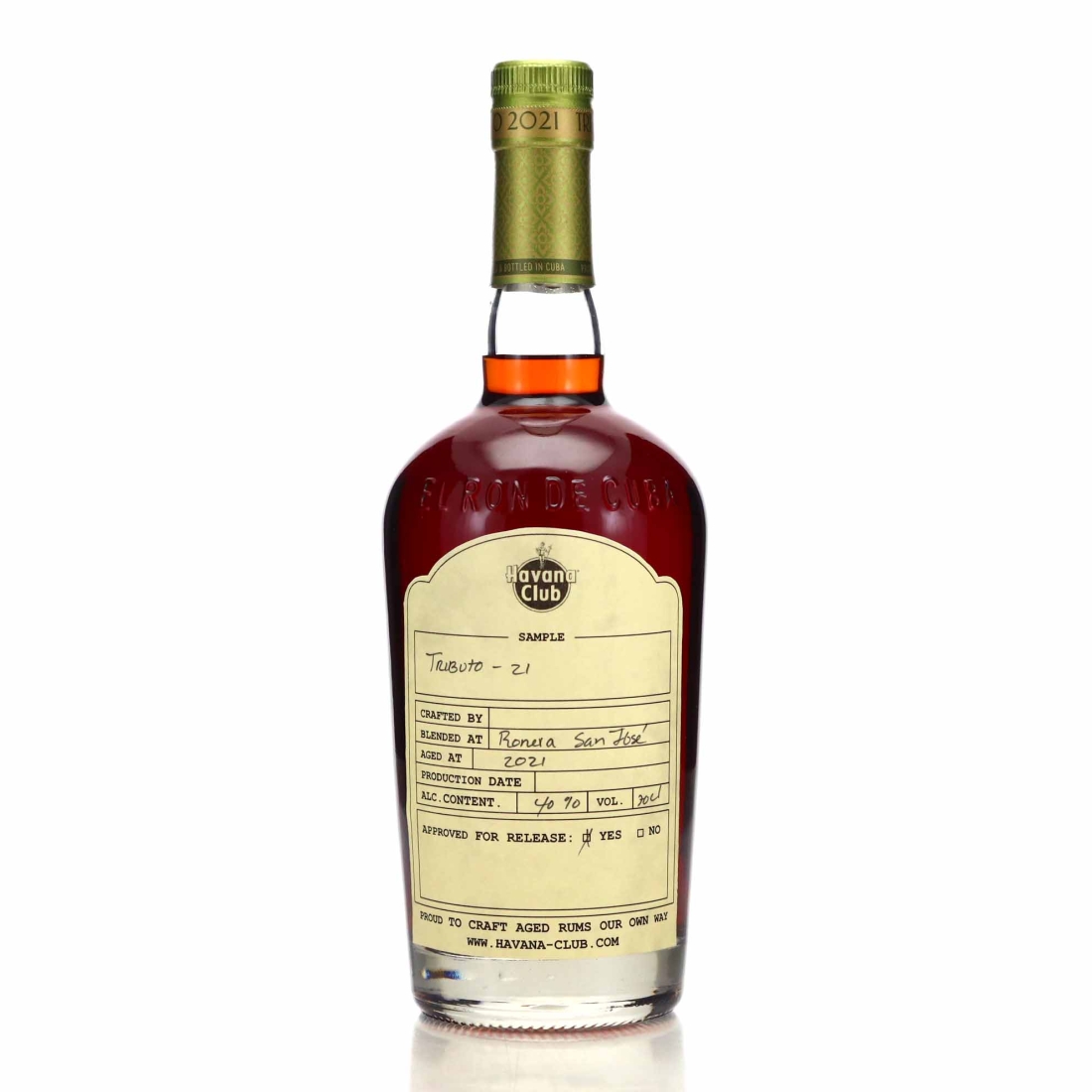 Havana Club Tributo 2021 / Trade Sample