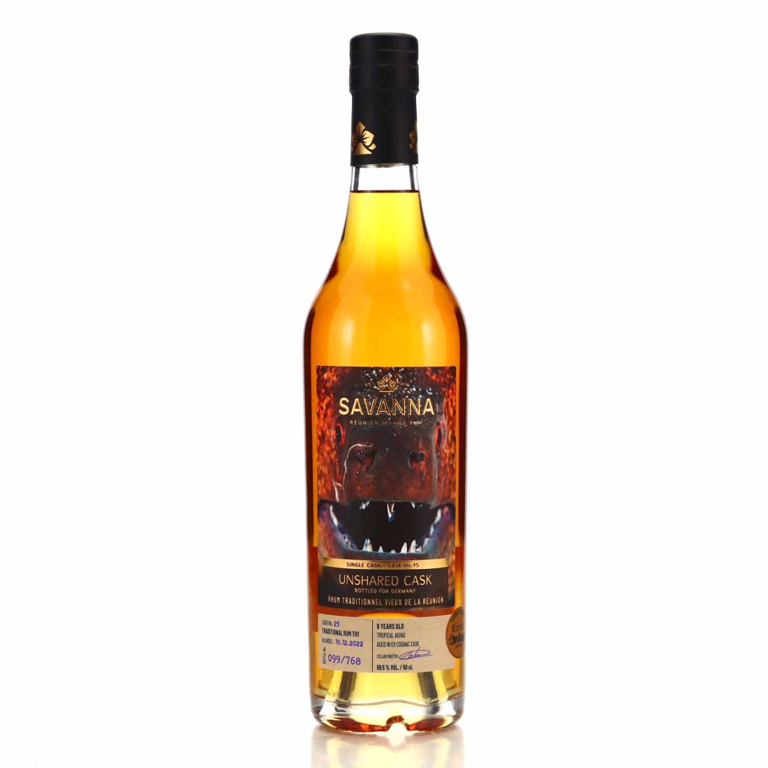 Savanna Traditionnel 6 Year Old Single Cognac Cask #25 50cl / Kirsch