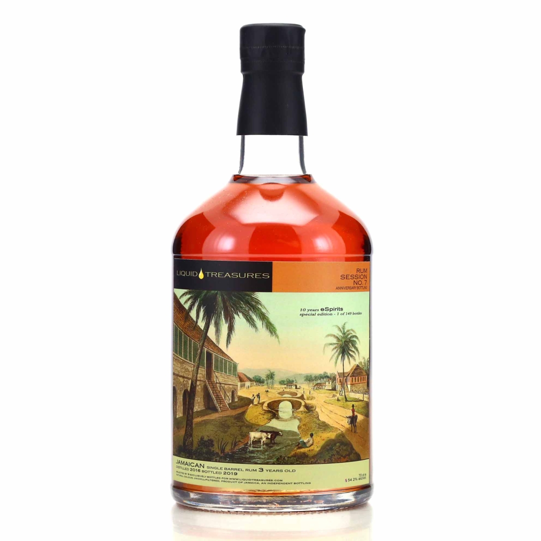 Jamaica Rum 2016 Liquid Treasures 3 Year Old