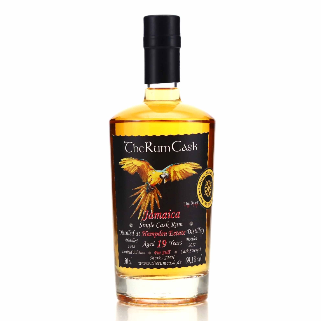 Hampden JMH 1998 The Rum Cask 19 Year Old 'The Beast' 50cl