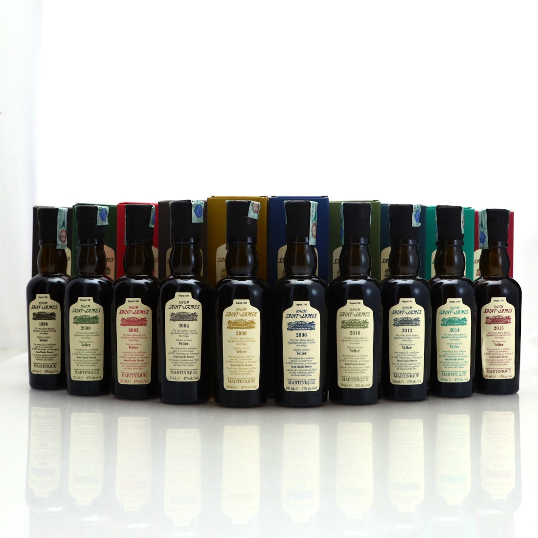 Saint James  Velier 25th Anniversary Collection 10 x 10cl