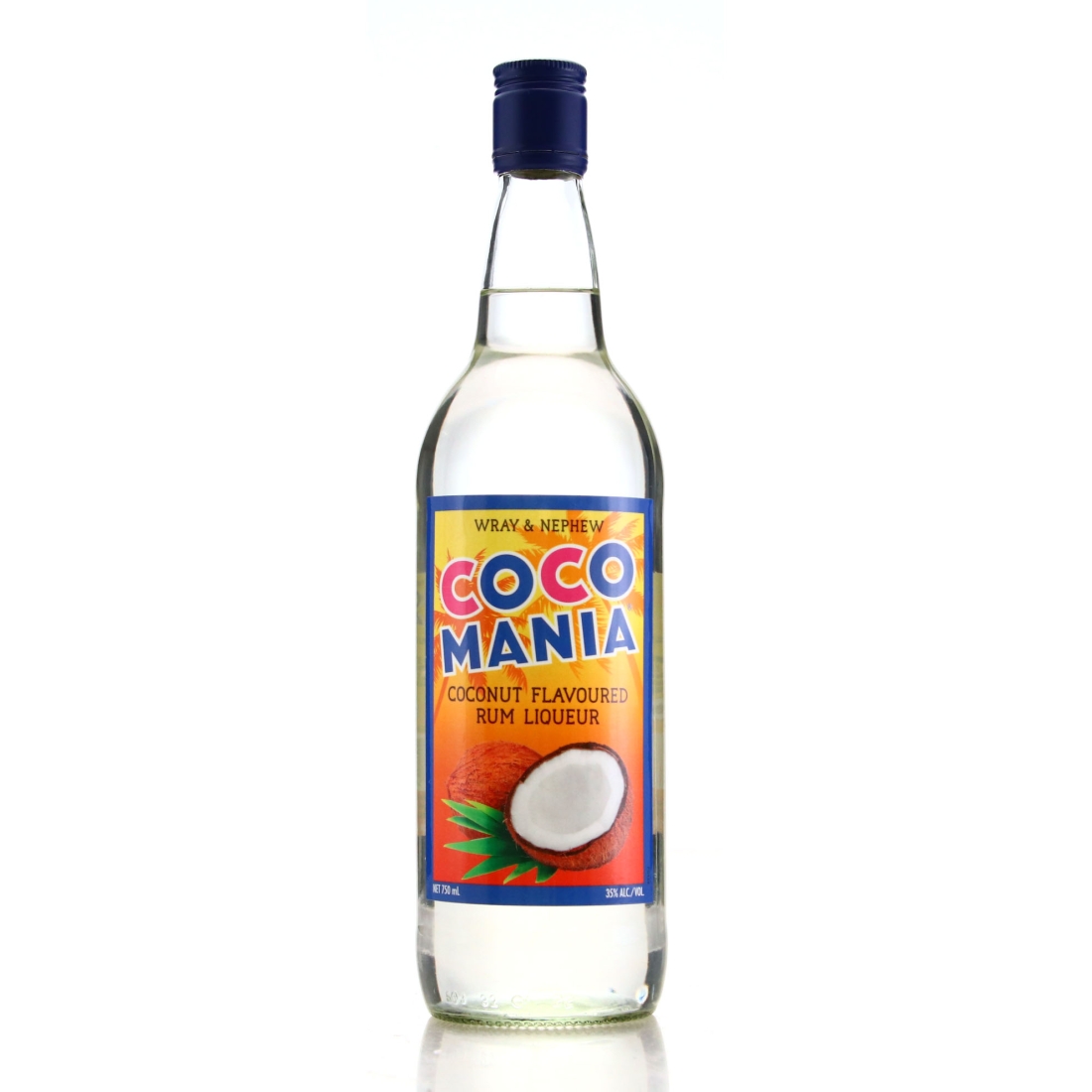 Coco Mania Coconut Rum Liqueur 75cl / US Import