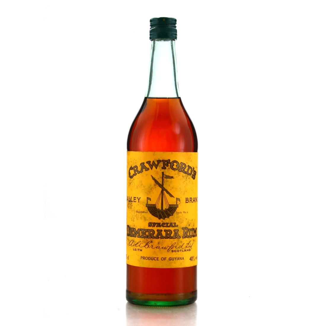 Crawford's Galley Brand Special Demerara Rum circa 1970s