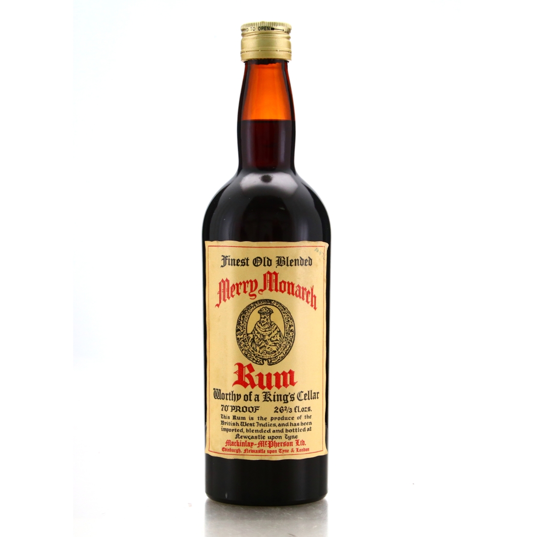 Merry Monarch Rum circa 1960s