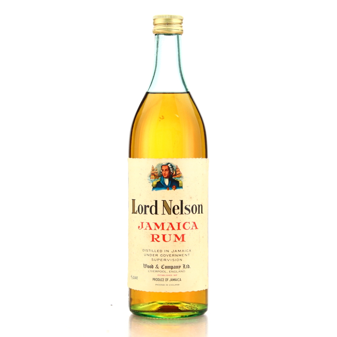 Lord Nelson Jamaica Rum 1960s