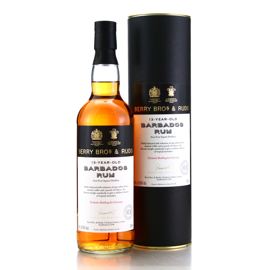 Foursquare 13 Year Old Berry Brothers and Rudd / Kirsch Whisky