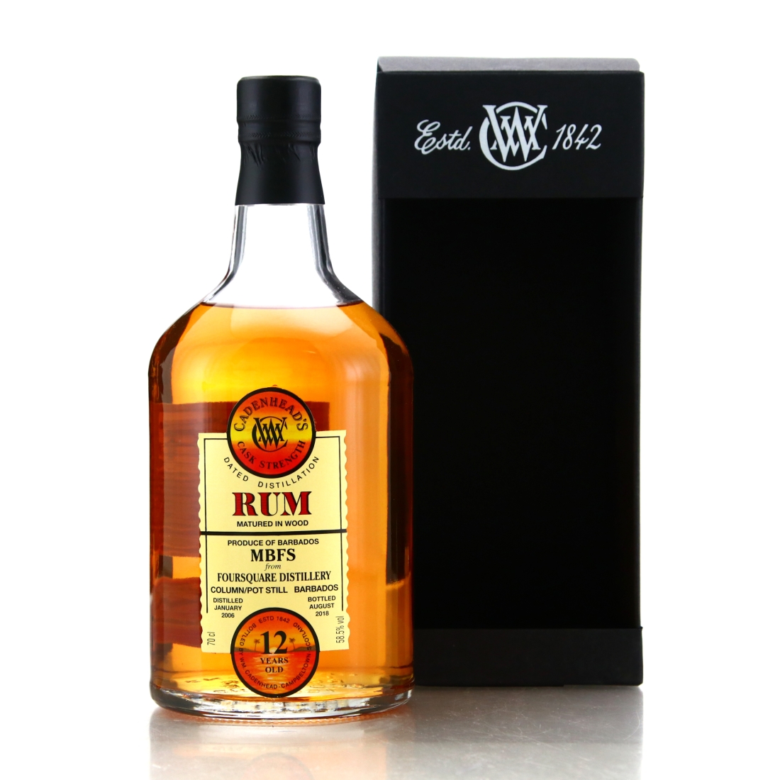 Foursquare MBFS 2006 Cadenhead's 12 Year Old