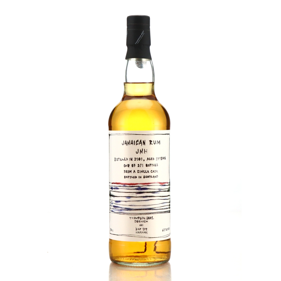 Hampden JMH 2001 Thompson Brothers 19 Year Old / Bar Tre