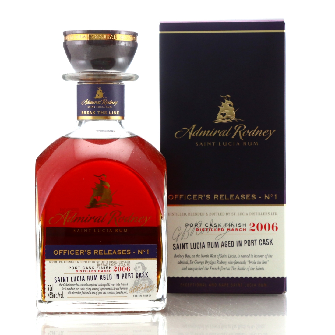 Admiral Rodney 2006 Port Cask Finish / Officer's Release No.1